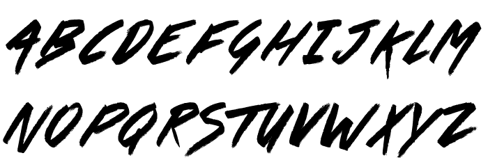 Last Feast Font LOWERCASE