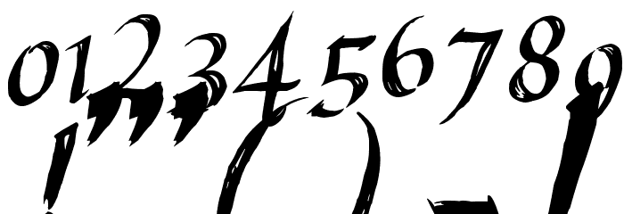 Last King Quest Font OTHER CHARS