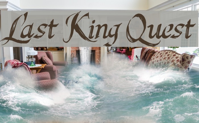 Last King Quest Font examples
