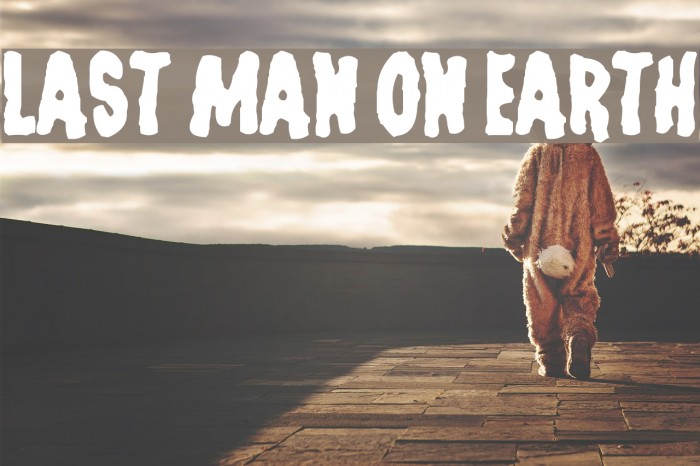 Last Man on Earth Font examples