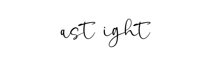 Last Night  font caratteri gratis