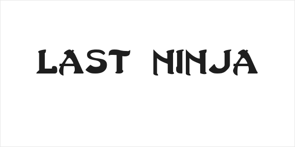 Last Ninja Logo