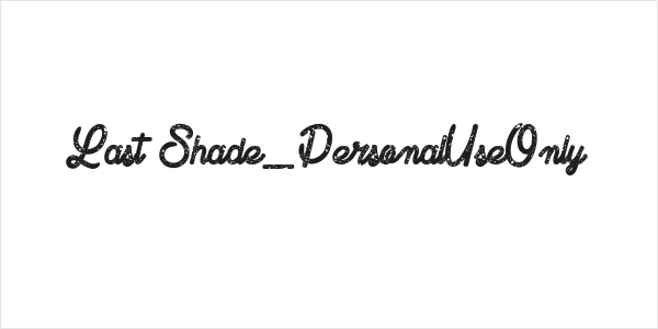 Last Shade_PersonalUseOnly Logo