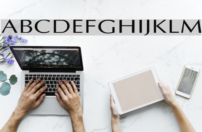 Last Uniform Font examples