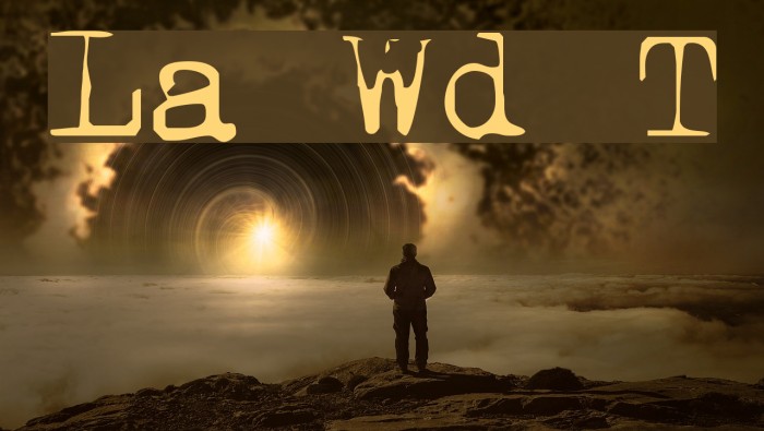Last Words Thin Font examples