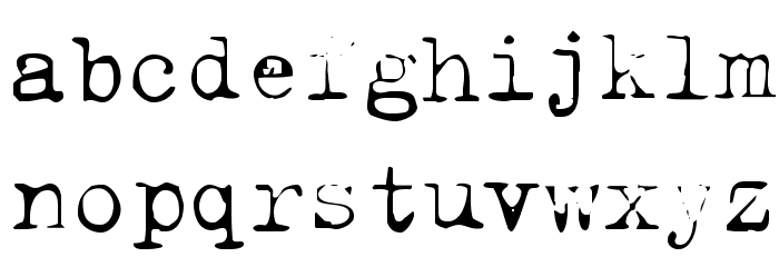 Last Words Thin Font LOWERCASE