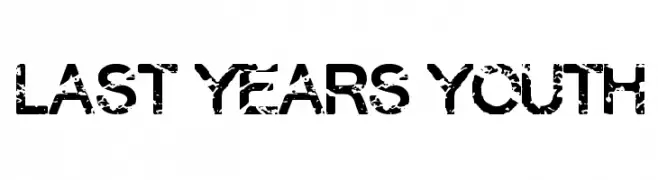 Last Years Youth  Frei Schriftart Herunterladen