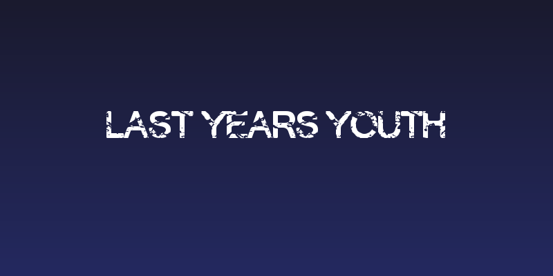 Last Years Youth Social Header
