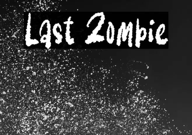 Last Zombie Font examples
