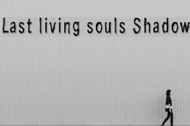 Last living souls Shadow Font examples