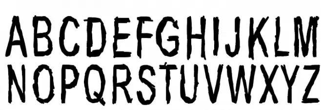 Last living souls Schriftart Groß
