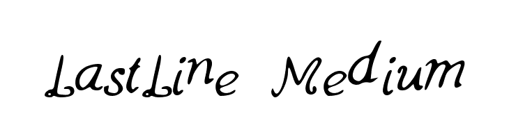 LastLine Medium  لخطوط تنزيل