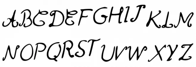 LastLine Medium Schriftart Groß