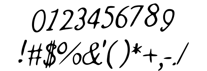 LastLine Font OTHER CHARS