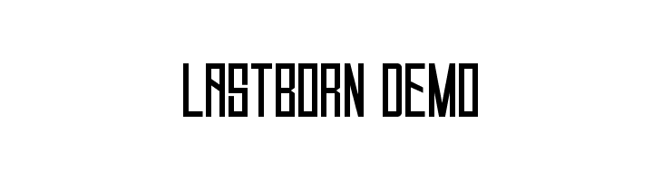 Lastborn Demo  Free Fonts Download