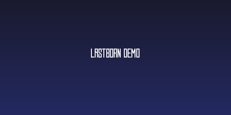 Lastborn Demo Social Header
