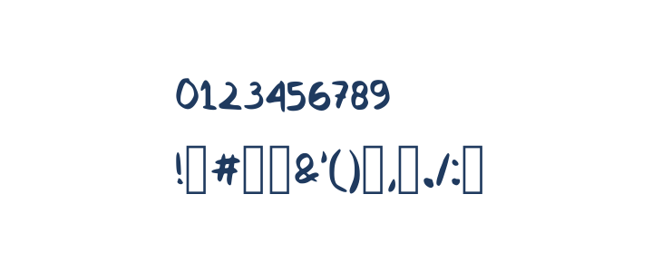 Lastchance Regular Other Characters