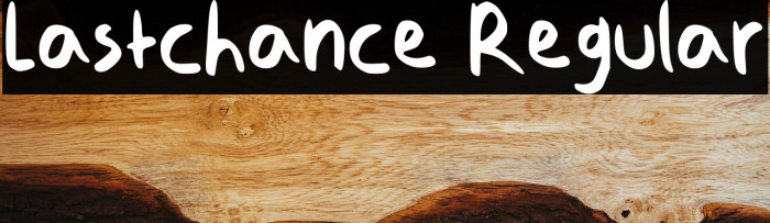 Lastchance Regular Example 2