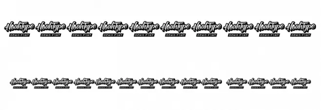 Lasthour Demo Shadow Font OTHER CHARS