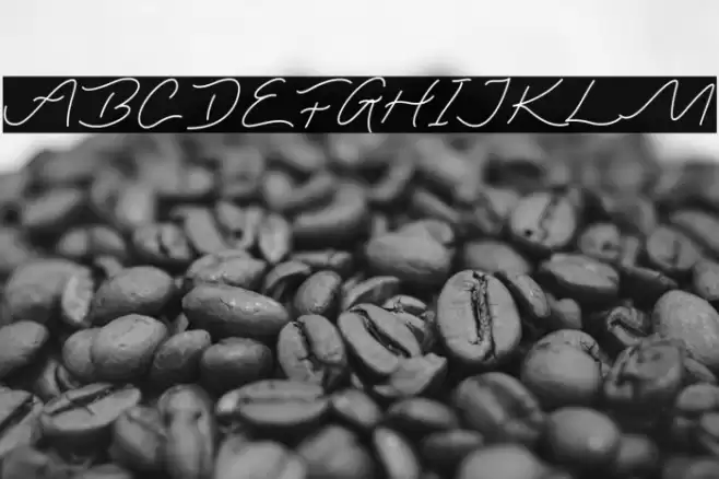 Lasthrue Demo Font examples