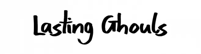 Lasting Ghouls フォント