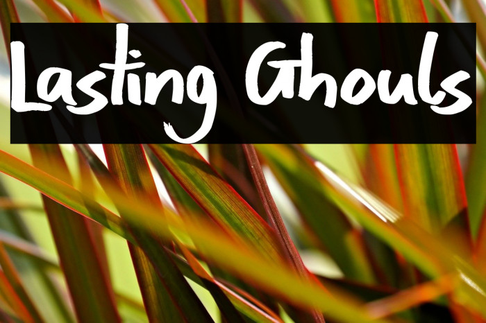 Lasting Ghouls Example 1