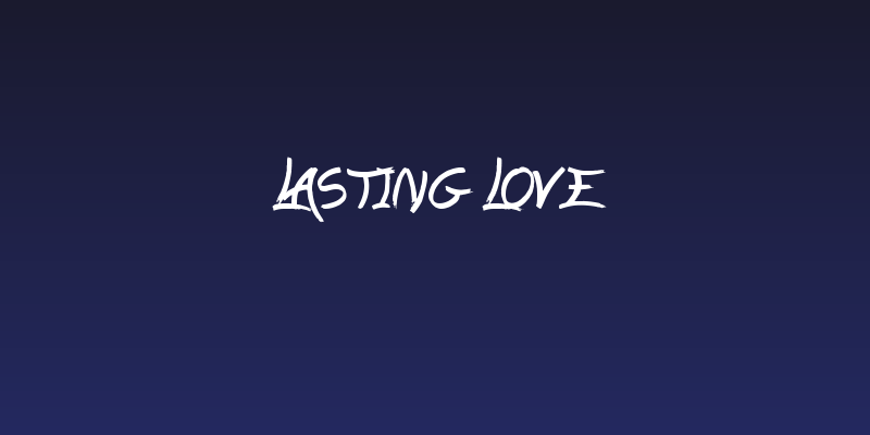 Lasting Love Social Header