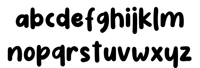 Lasting Sketch Font LOWERCASE