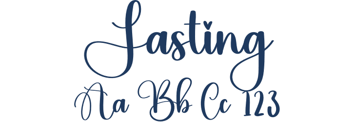 Lasting Font Preview