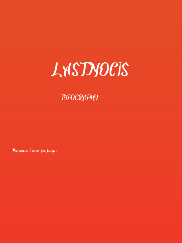 Lastnocis Poster