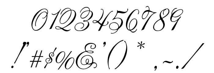 Lastochka Font OTHER CHARS