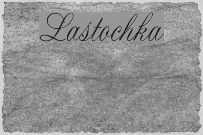 Lastochka Шрифта examples