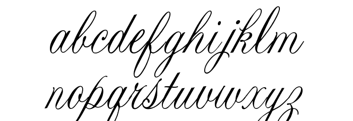 Lastochka Font LOWERCASE
