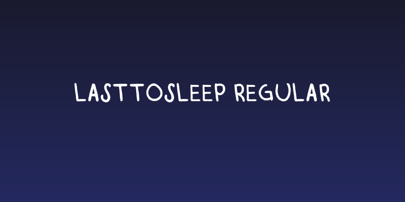 Lasttosleep Regular Social Header