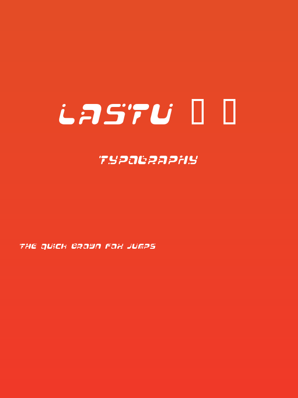 Lastu # 1 Poster