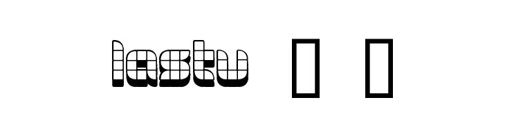 Lastu # 2  Frei Schriftart Herunterladen