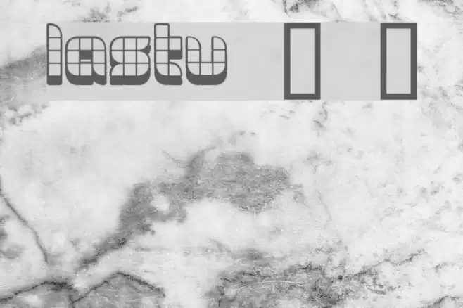 Lastu # 2 Font examples