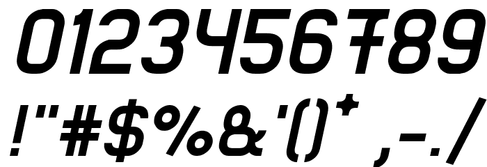 Lastwaerk bold Oblique Font OTHER CHARS