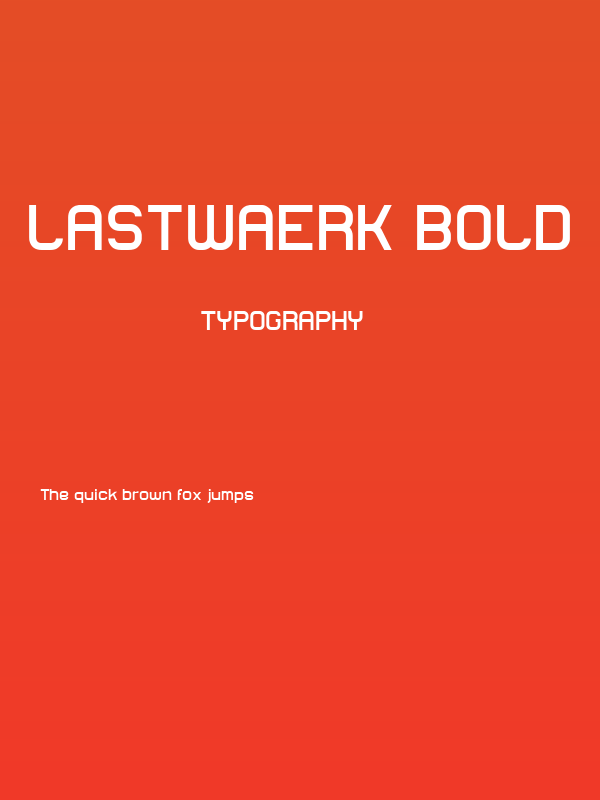 Lastwaerk bold Poster