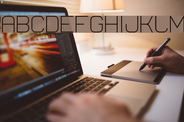 Lastwaerk light Font examples