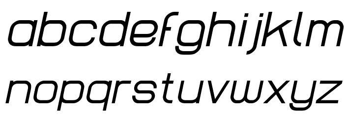 Lastwaerk regular Oblique Font LOWERCASE