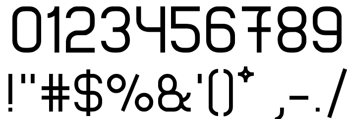 Lastwaerk regular Font OTHER CHARS