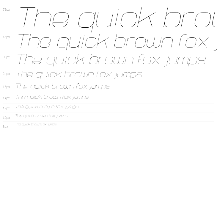 Lastwaerk thin Oblique Waterfall