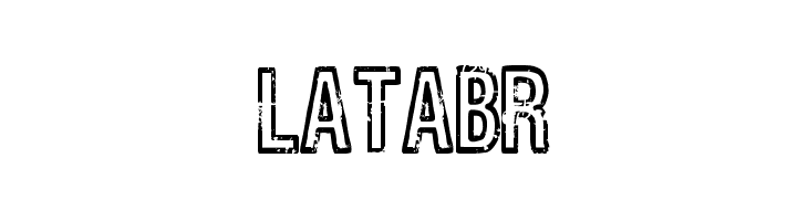 Latabr  Frei Schriftart Herunterladen