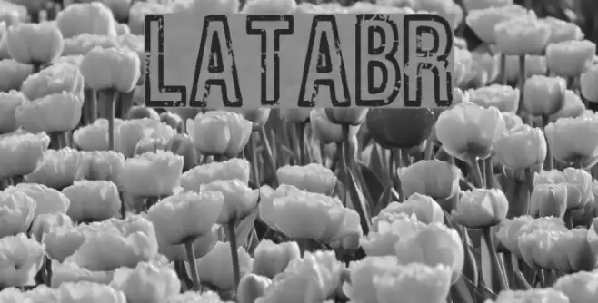 Latabr Font examples