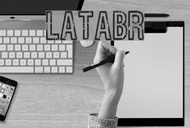 Latabr Font examples
