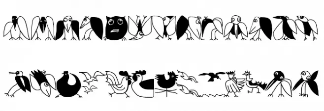 LateBirds Fuentes MINÚSCULAS