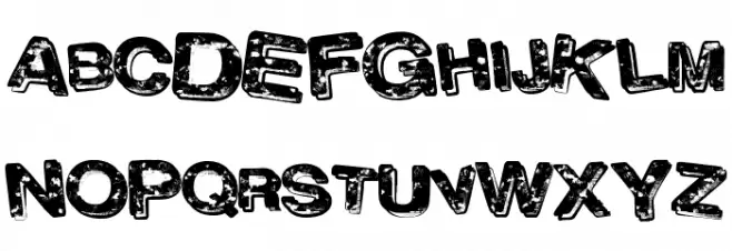 LateClub Font Litere mari