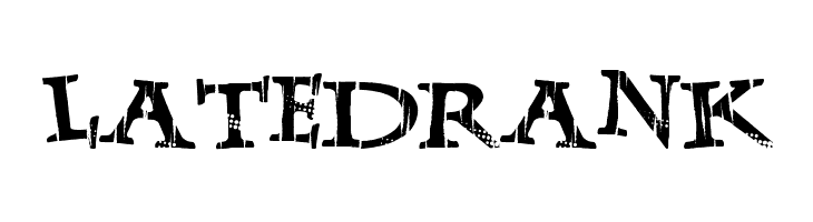 LateDrank  免费字体下载