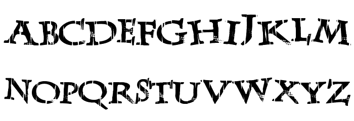 LateDrank Font LOWERCASE